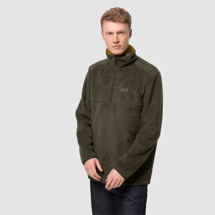 Pullover Jack Wolfskin Chilly Walk Hombre Verdes Mexico-6192478